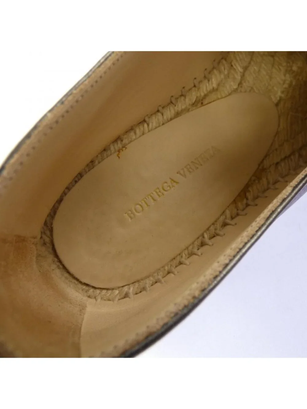 Bottega Veneta Espadrilles Silver